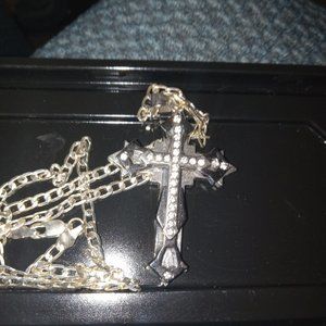 Mens cross necklace